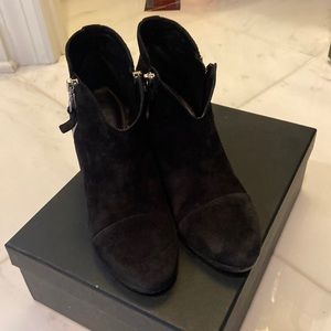 Rag & Bone Margot Boot, Black Suede size 6